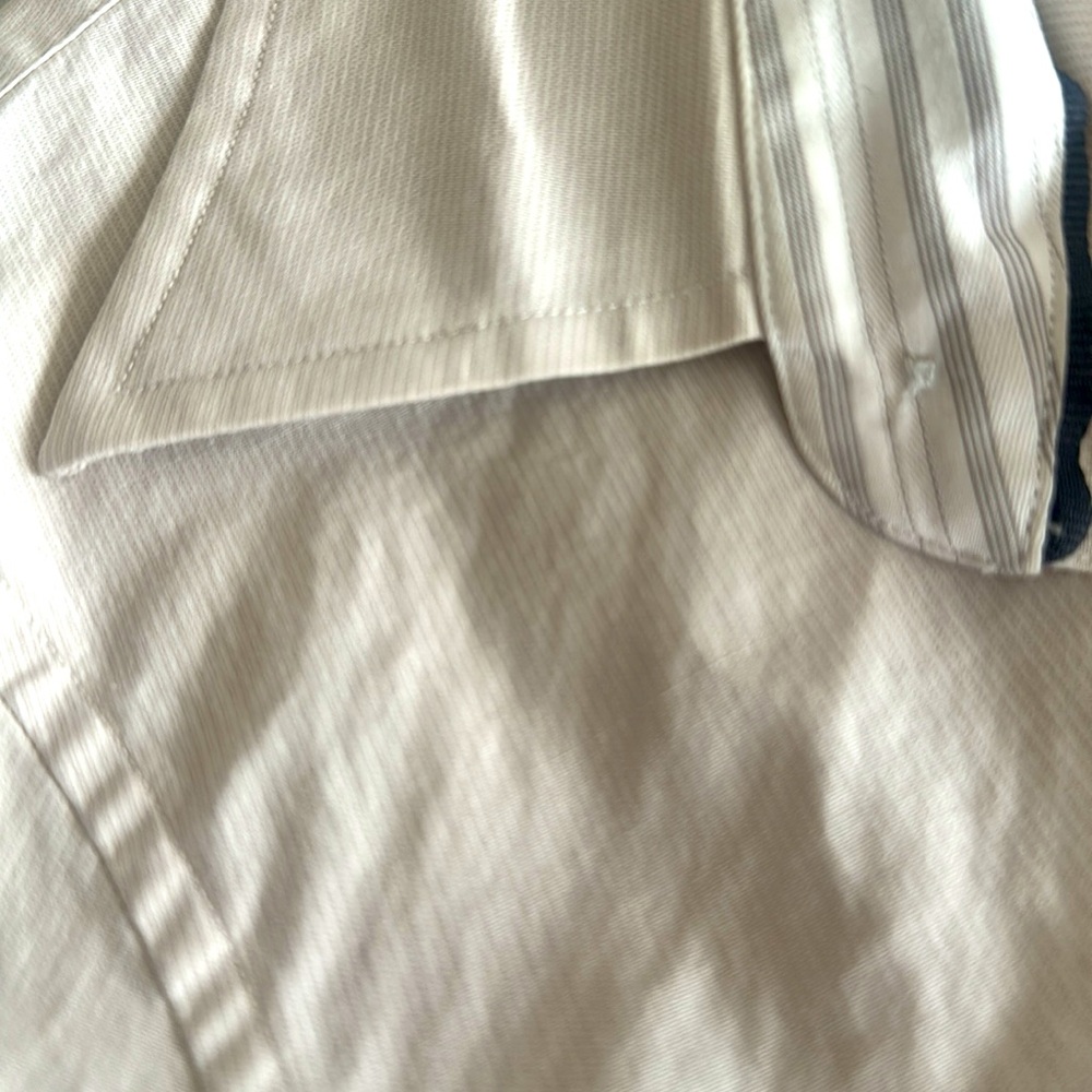 Club Monaco two-tone designer details men’s dress shirt size M in cream beige - Picture 6 of 7